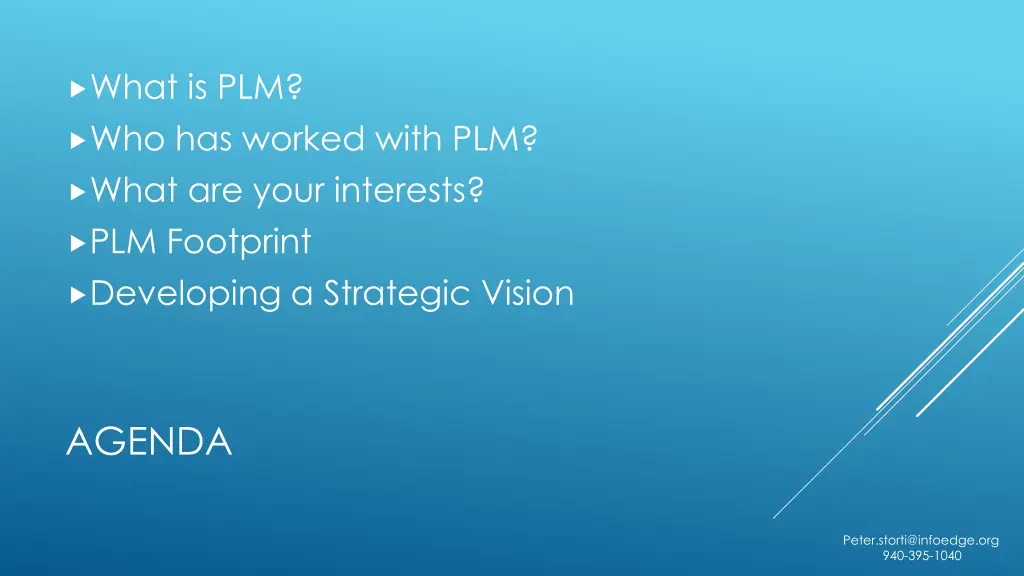what is plm who has worked with plm what are your