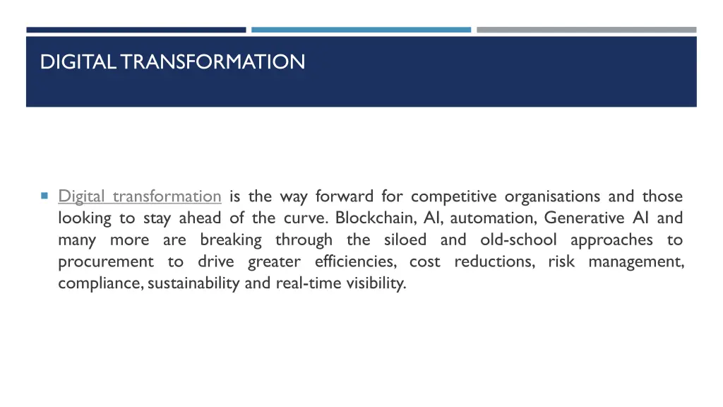 digital transformation