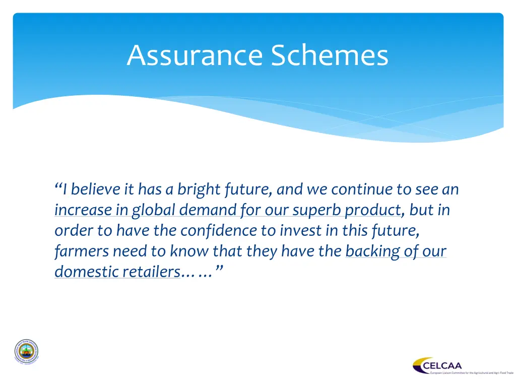assurance schemes 1