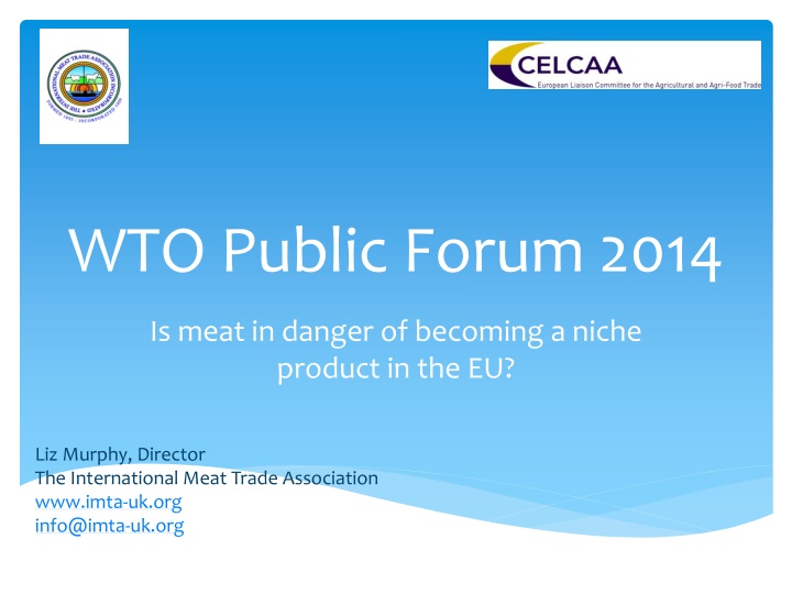 wto public forum 2014