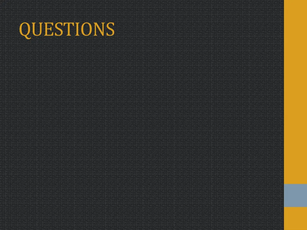 questions