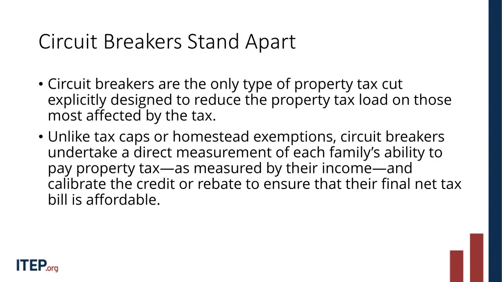 circuit breakers stand apart