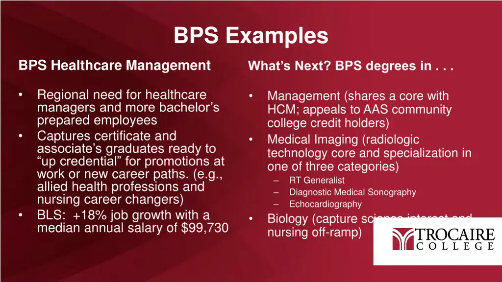 bps examples