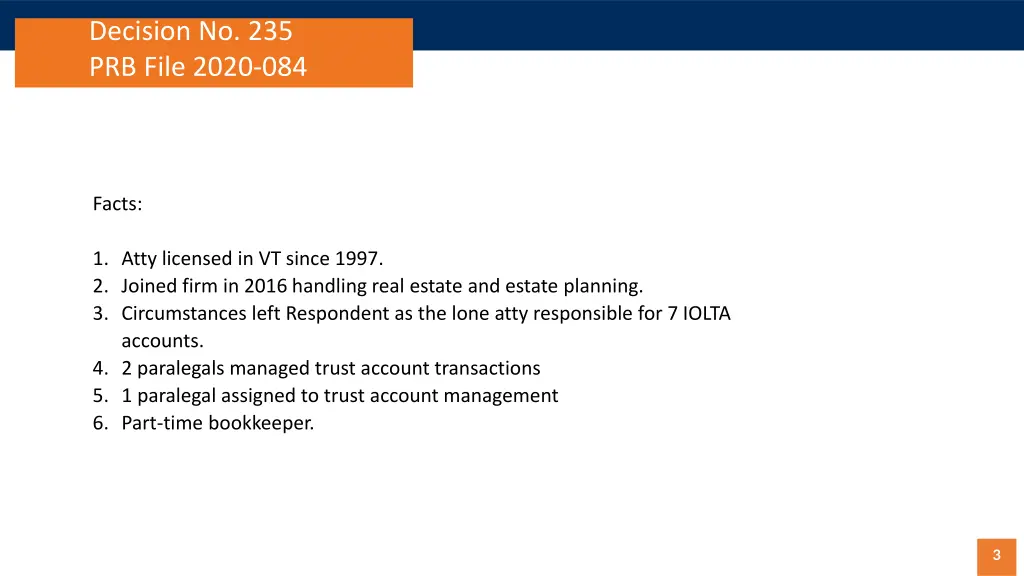 decision no 235 prb file 2020 084