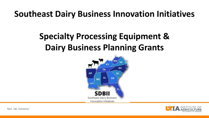 southeast dairy business innovation initiatives