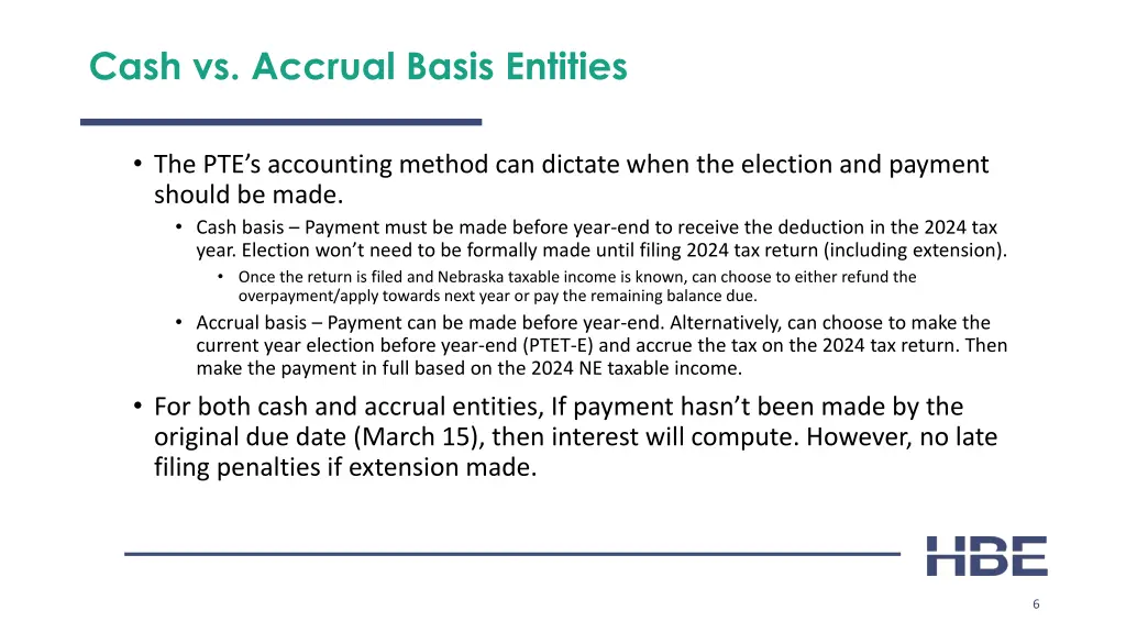 cash vs accrual basis entities