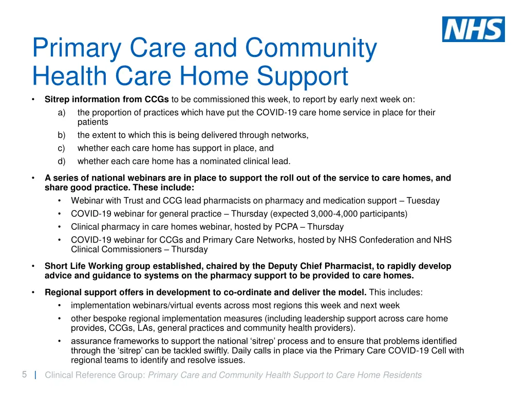 primary care and community health care home