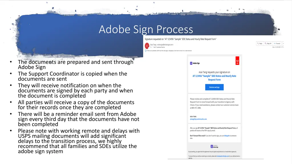 adobe sign process