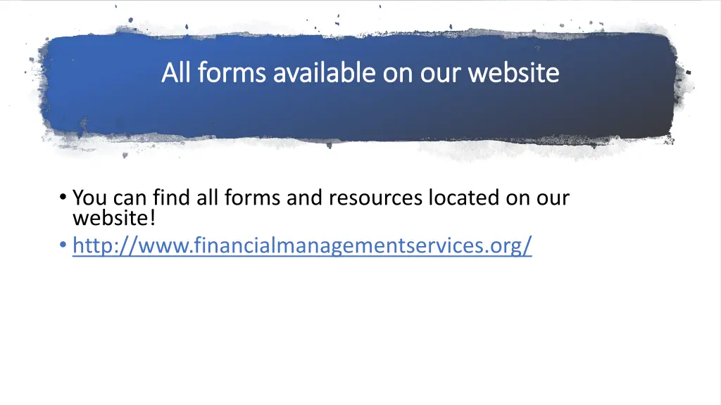 all forms available on our website all forms