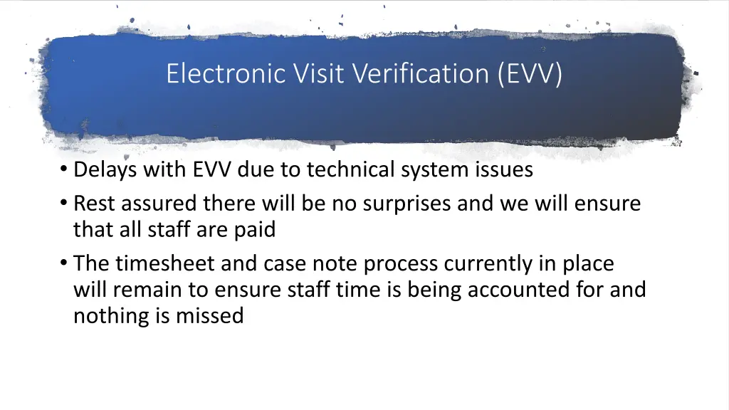 electronic visit verification evv