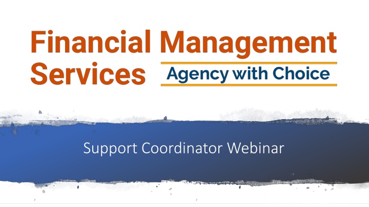 support coordinator webinar