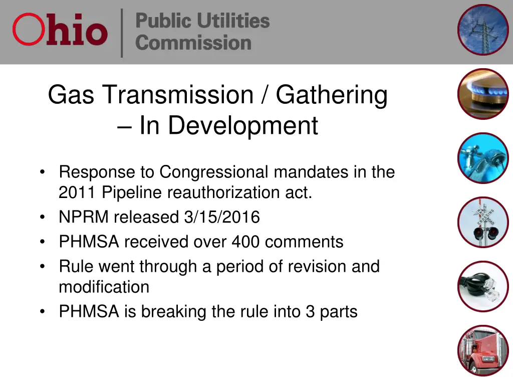 gas transmission gathering in development