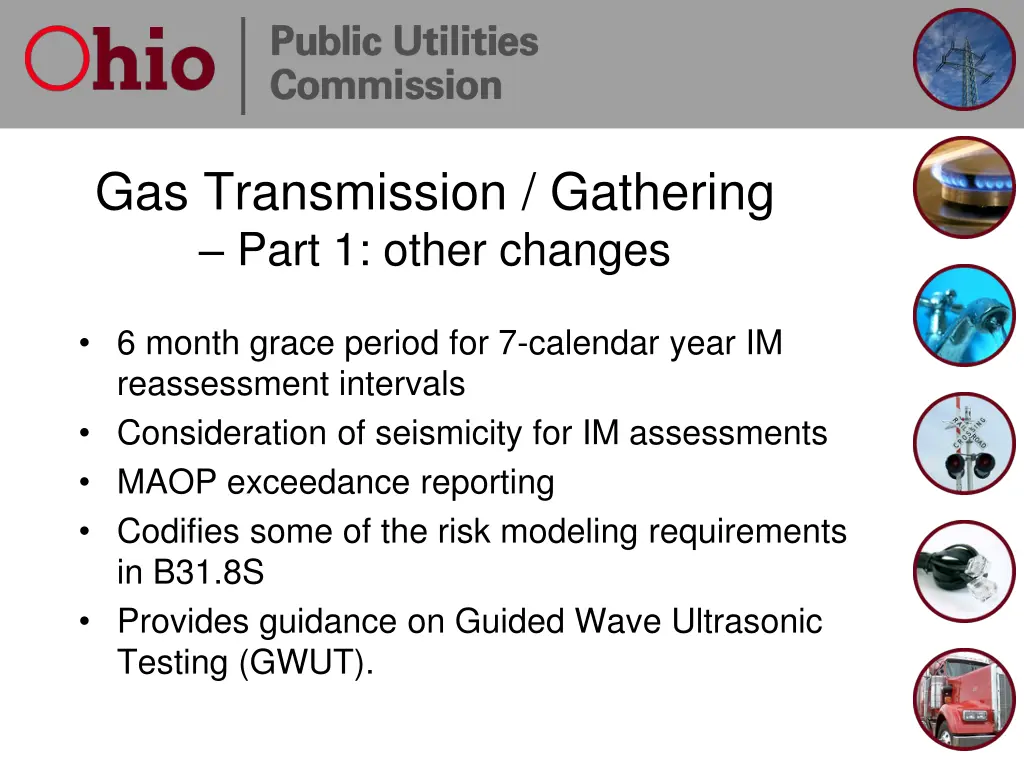 gas transmission gathering part 1 other changes