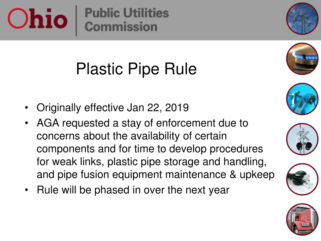 plastic pipe rule