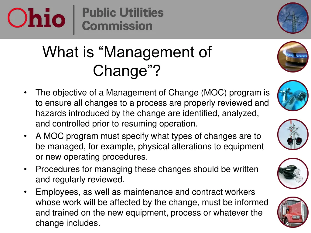 what is management of change