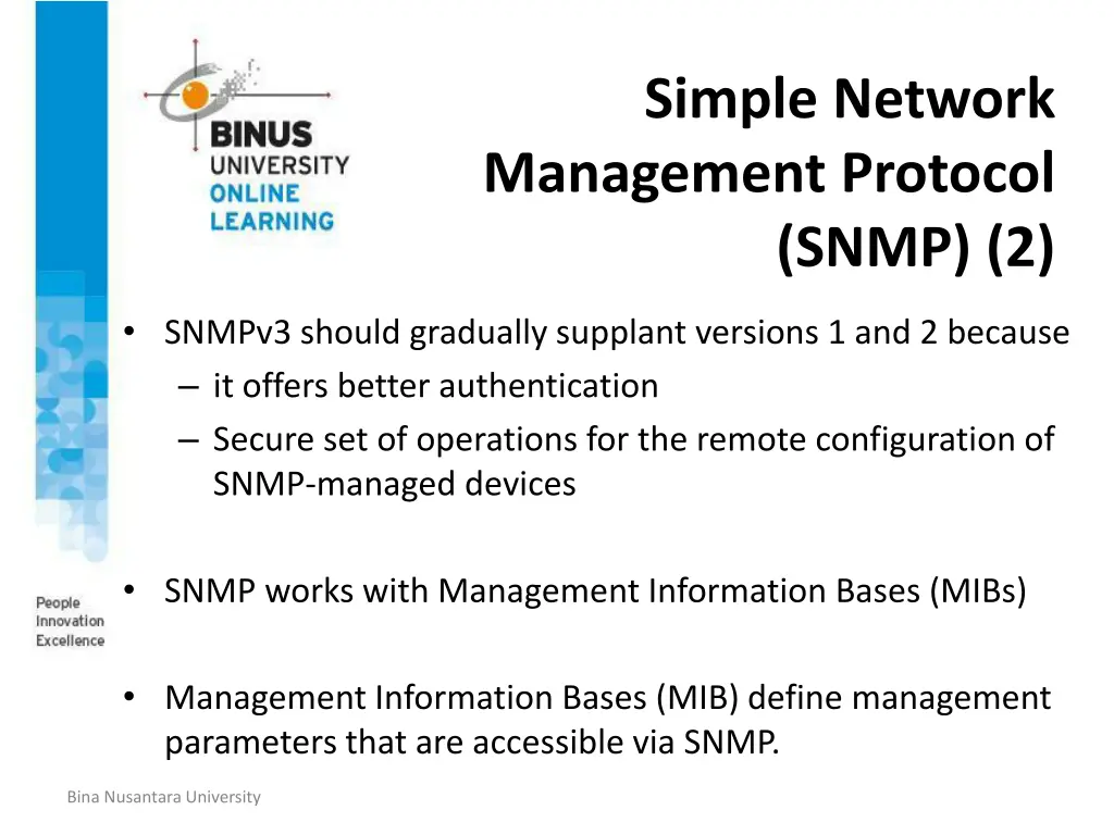 simple network management protocol 1