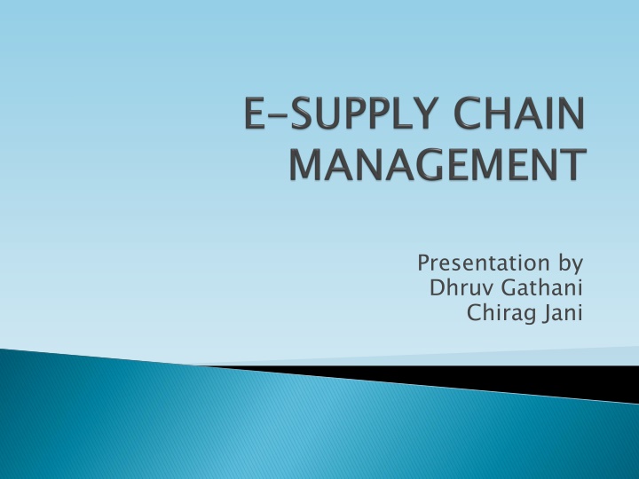 presentation by dhruv gathani chirag jani