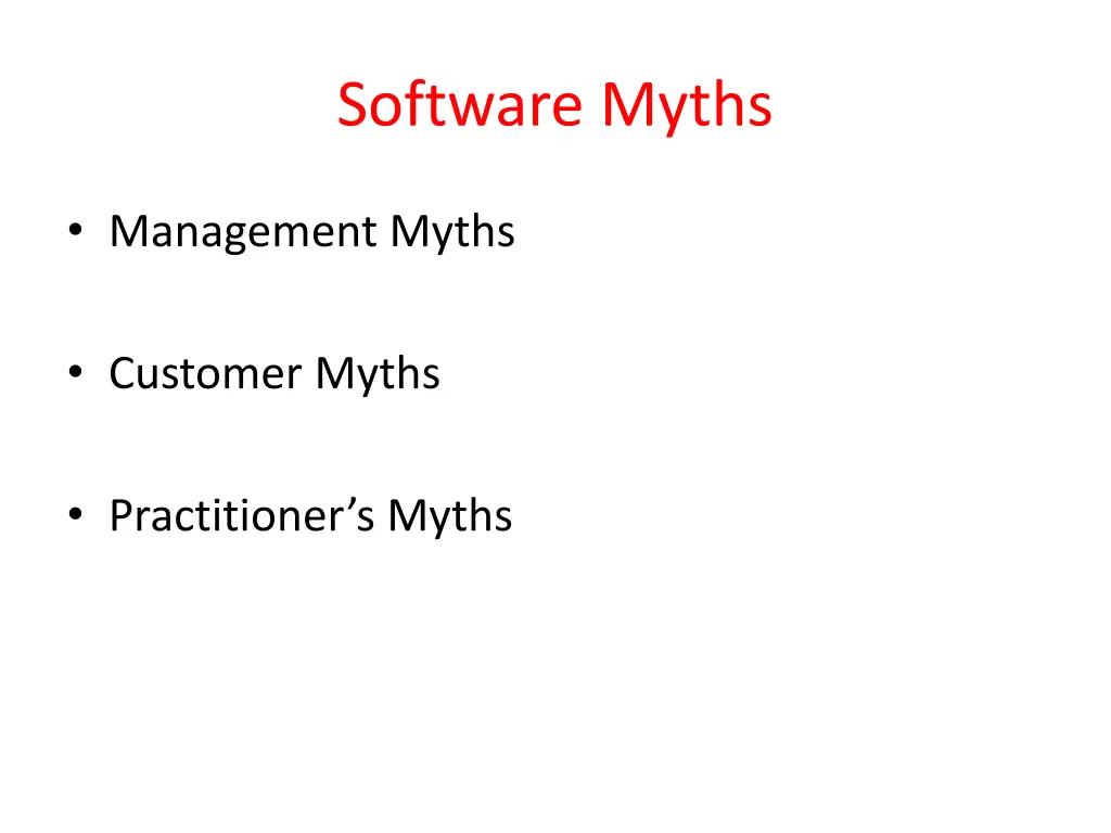 software myths 1