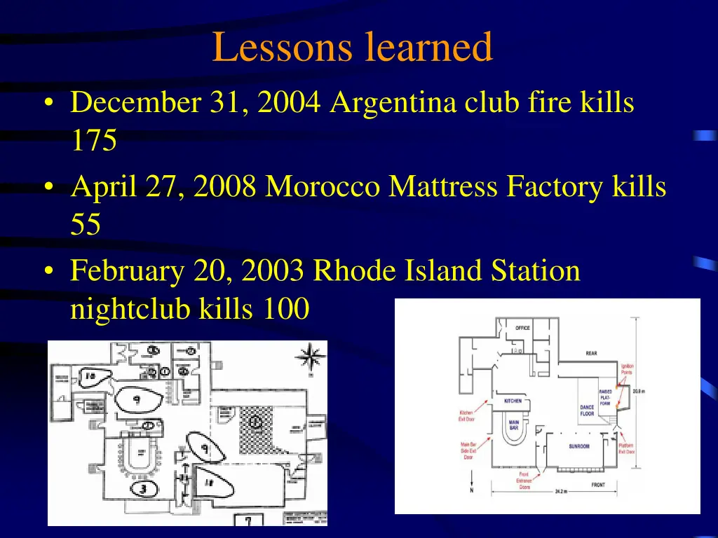 lessons learned