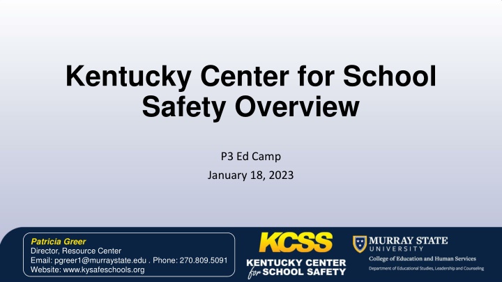 kentucky center for school safety overview
