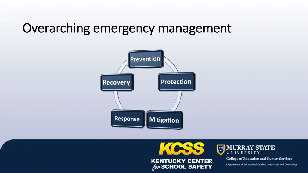 overarching emergency management overarching