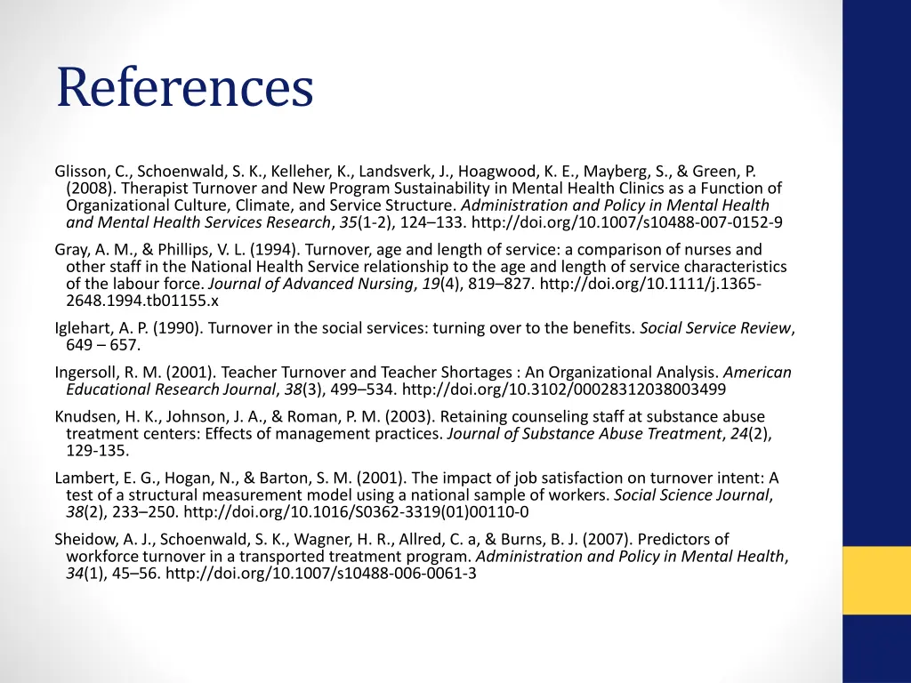 references 1