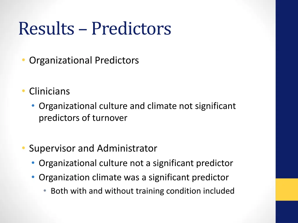 results predictors 2