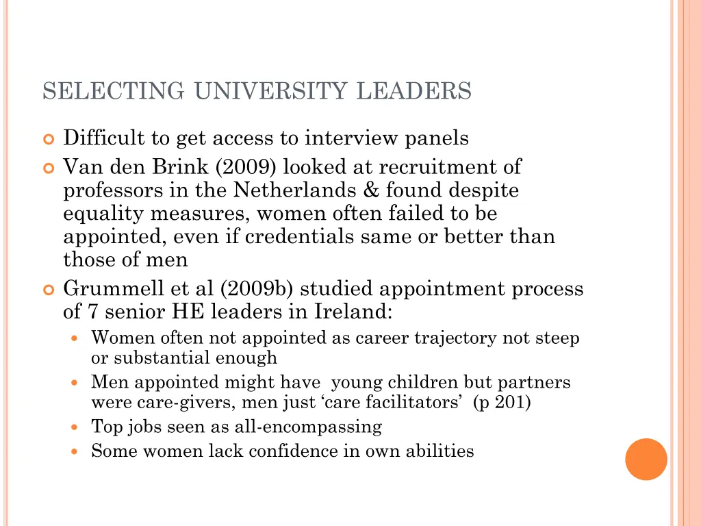 selecting university leaders