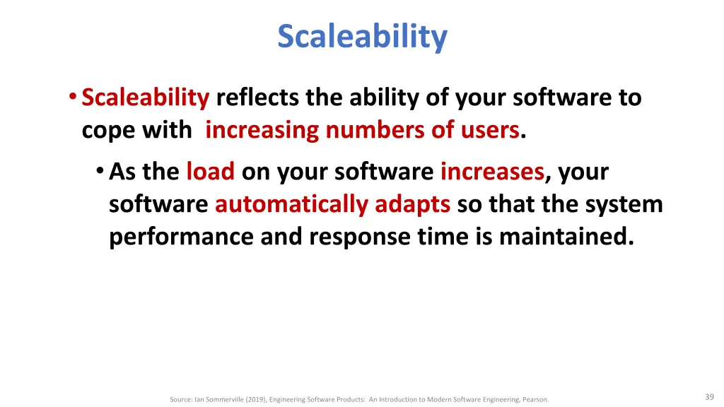 scaleability