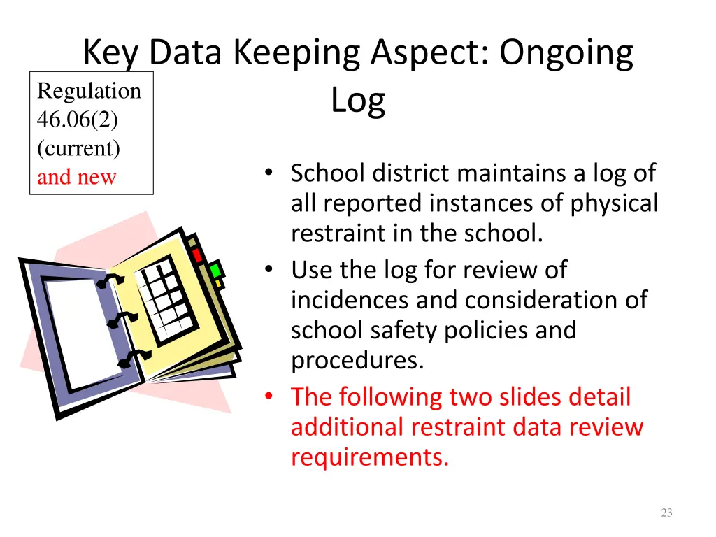 key data keeping aspect ongoing