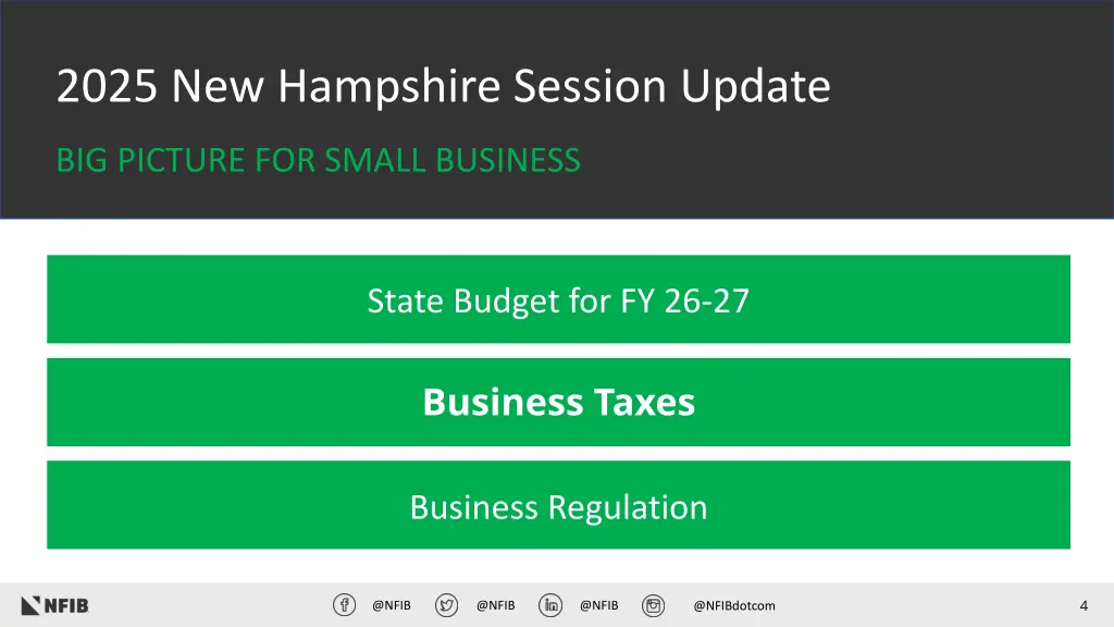 2025 new hampshire session update 2