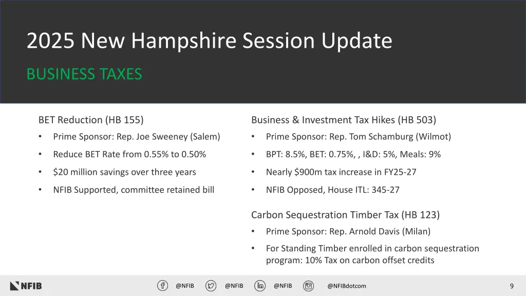 2025 new hampshire session update 7