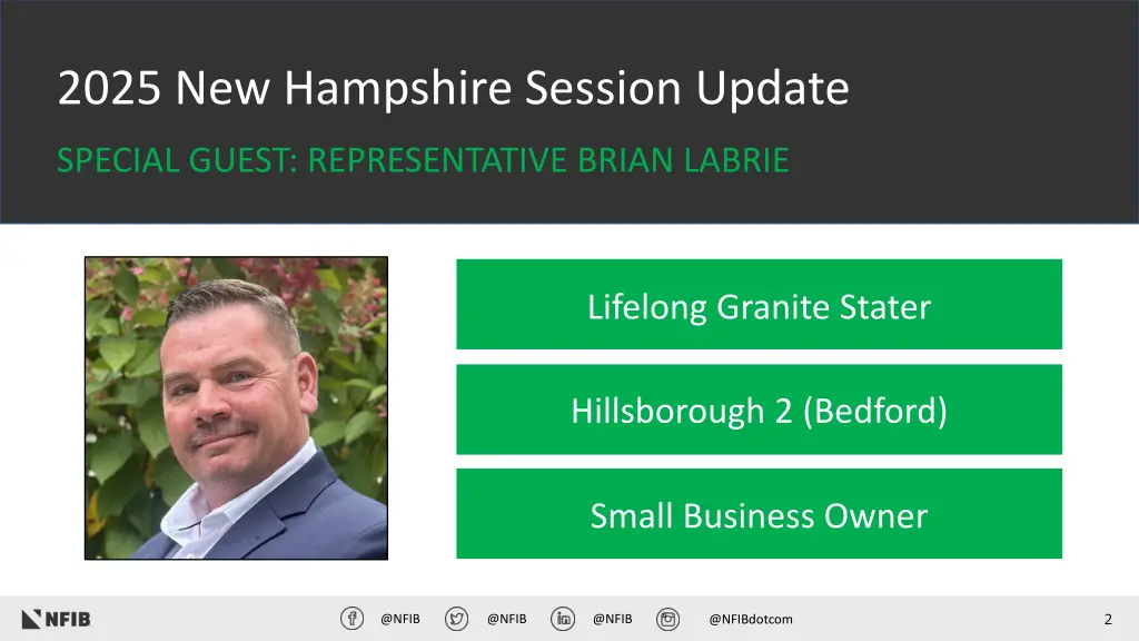 2025 new hampshire session update