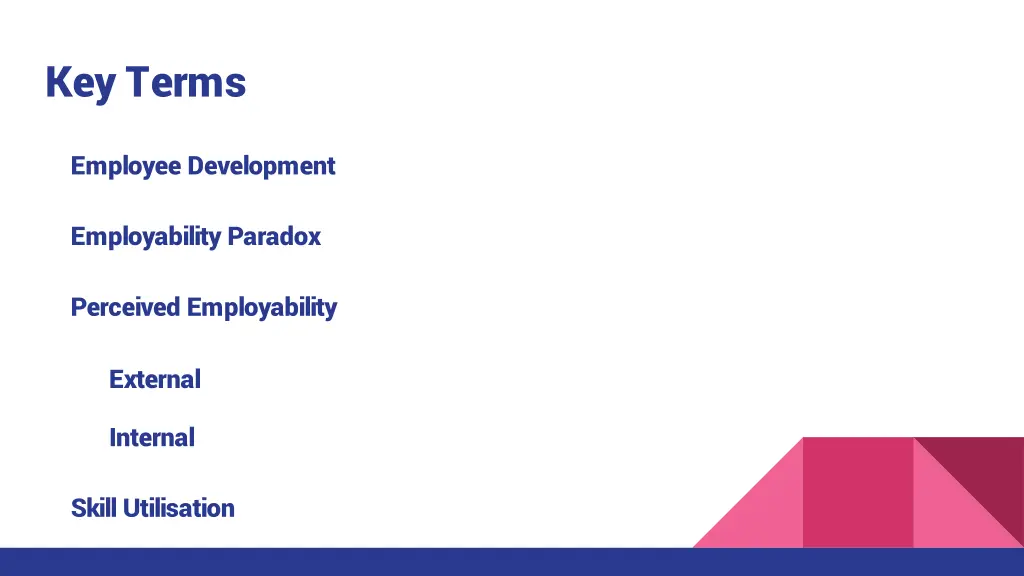 key terms