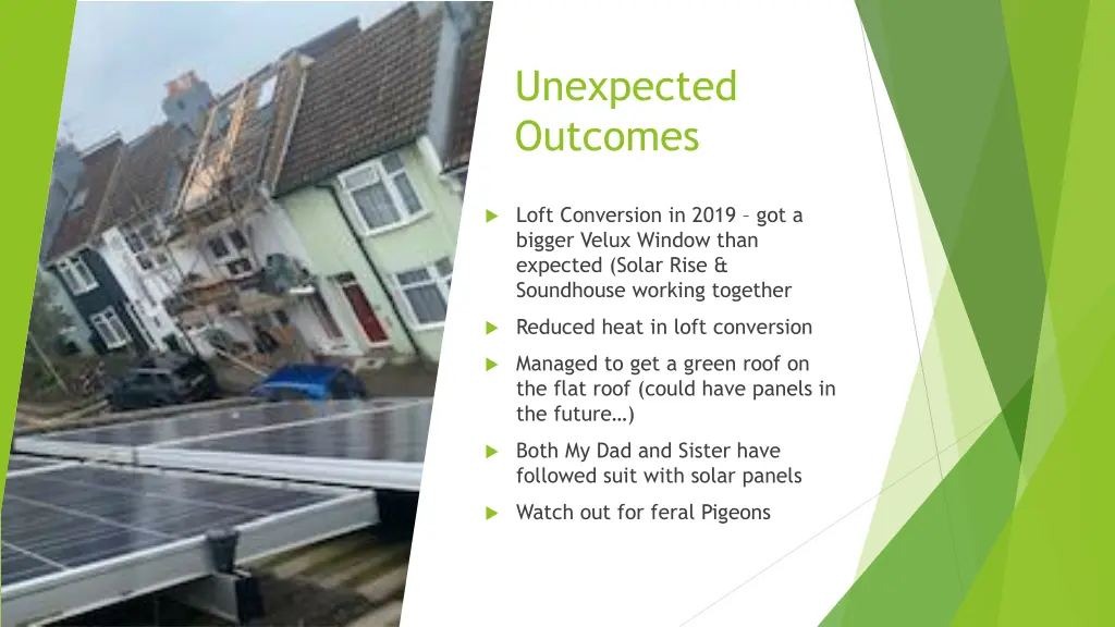 unexpected outcomes