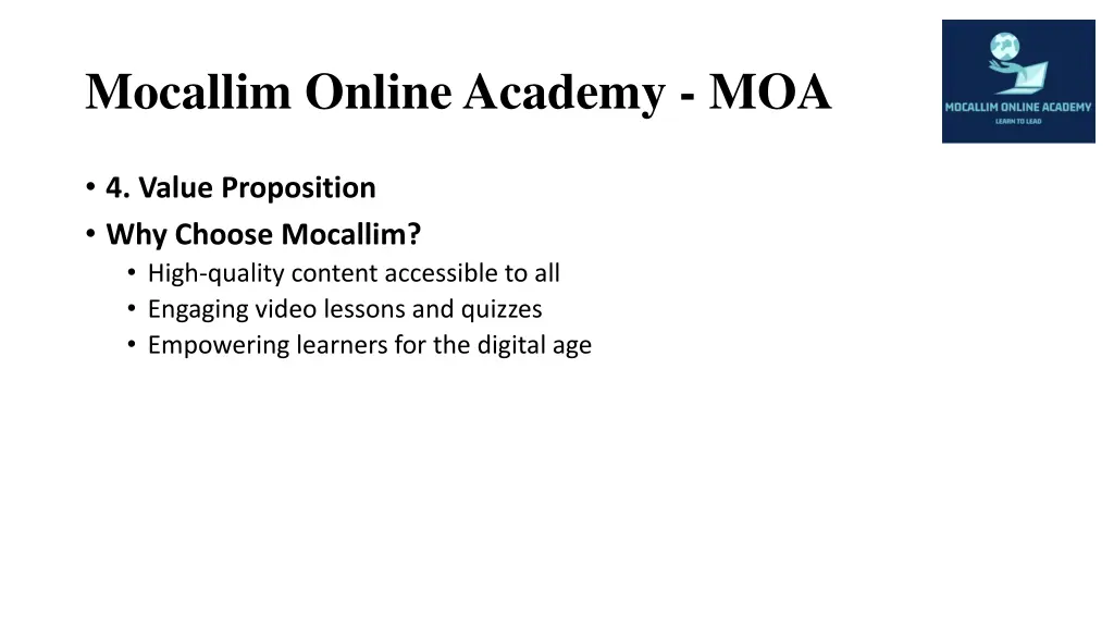 mocallim online academy moa 3