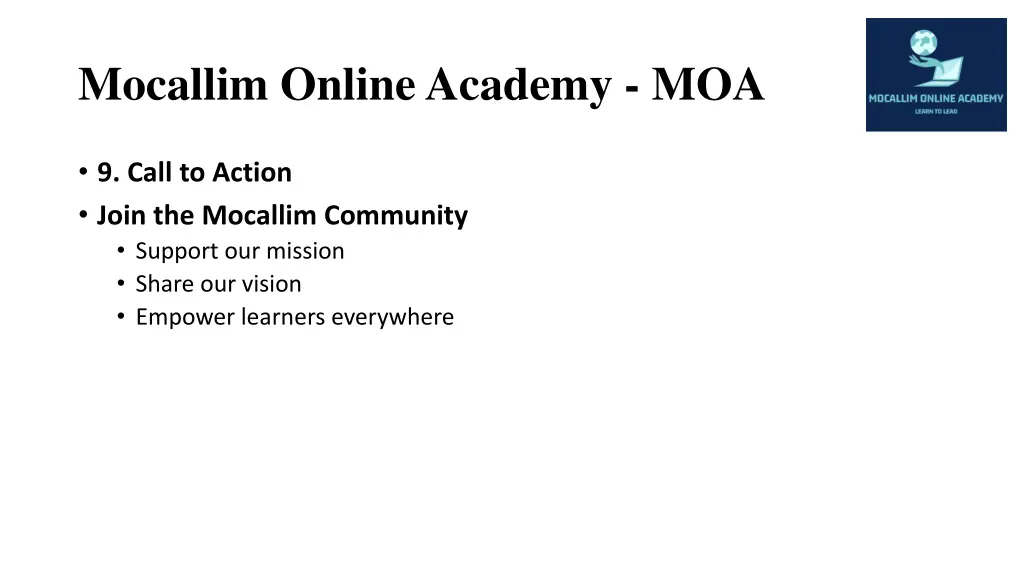 mocallim online academy moa 8