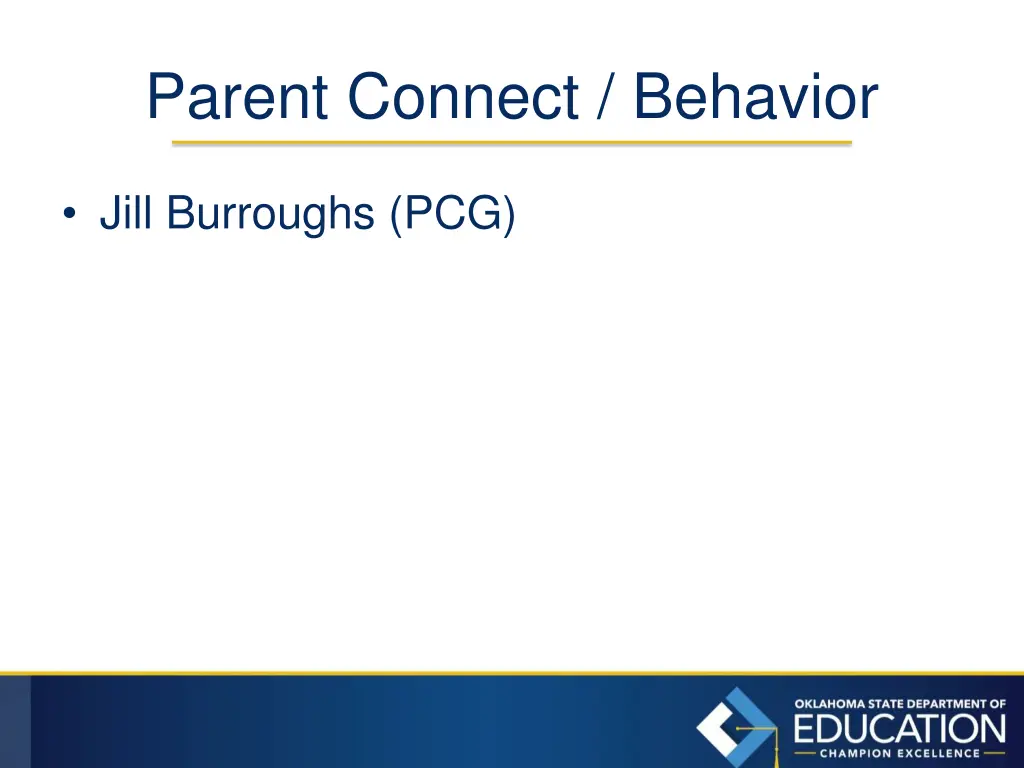 parent connect behavior