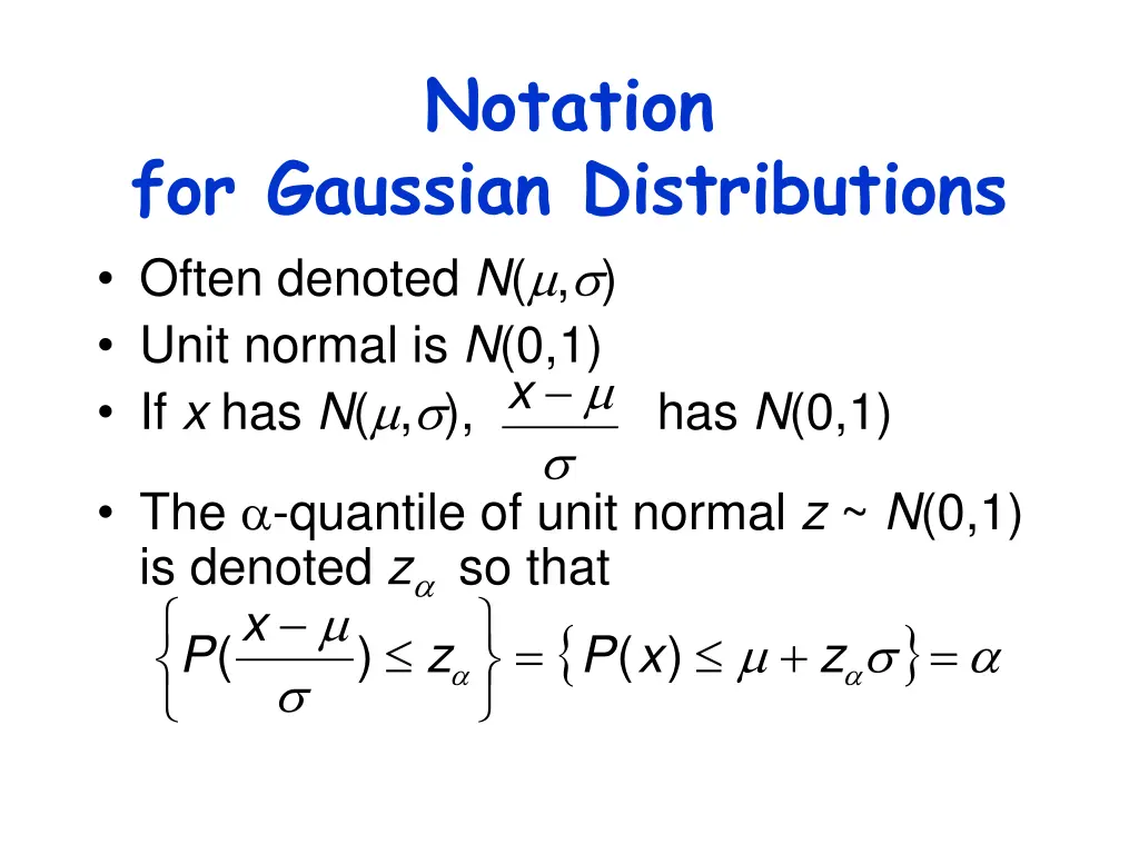 notation
