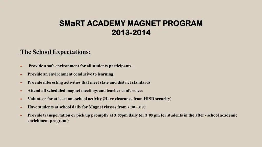 smart smart academy magnet program academy magnet