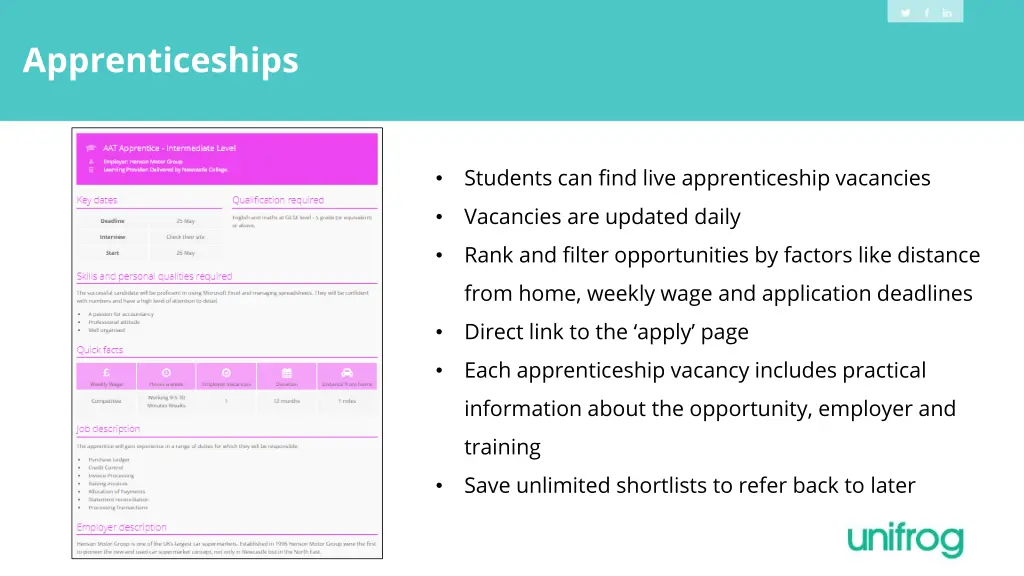 apprenticeships