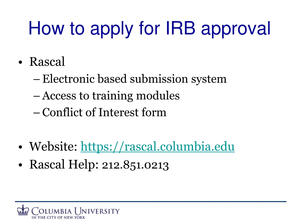 how to apply for irb approval
