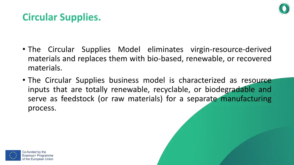 circular supplies