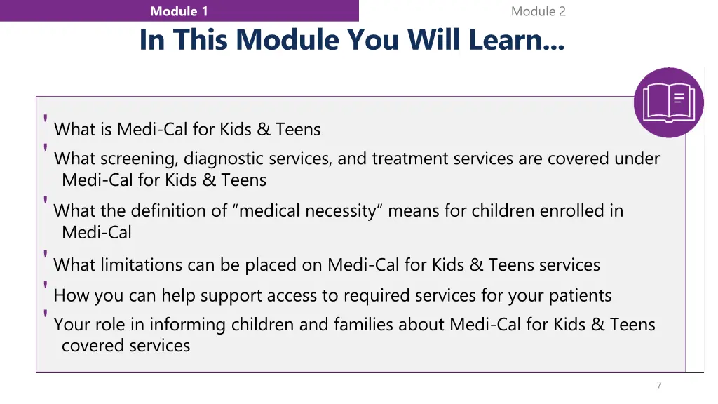 module 1 in this module you will learn