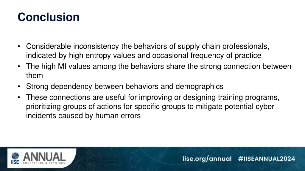 conclusion