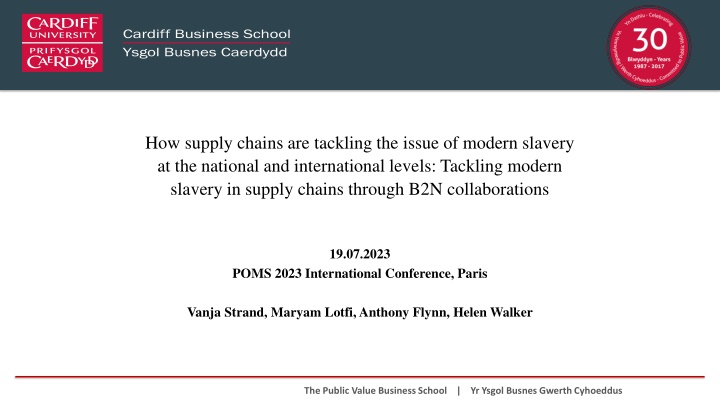how supply chains are tackling the issue