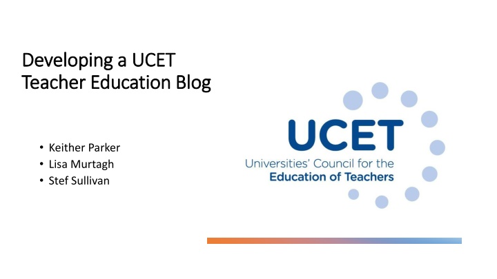 developing a ucet developing a ucet teacher