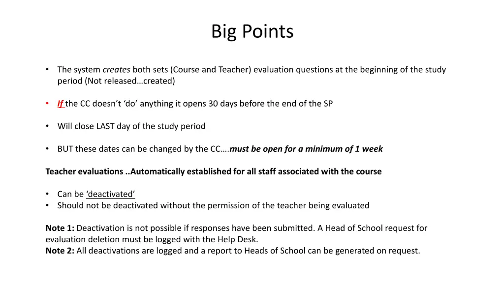 big points