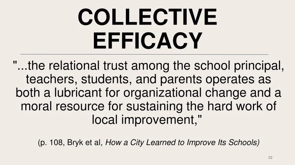 collective efficacy the relational trust among