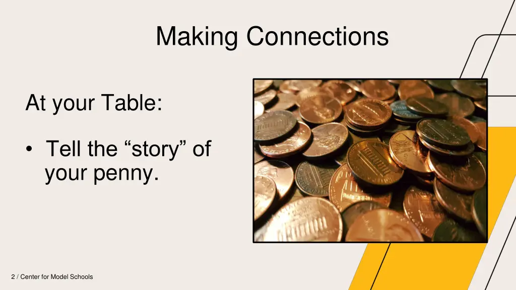 making connections